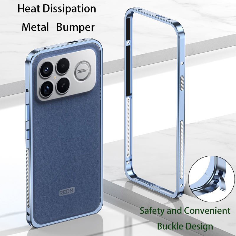 Metal Bumper Aluminum Frame Case - Чехол-бампер из алюминиевого сплава для POCO