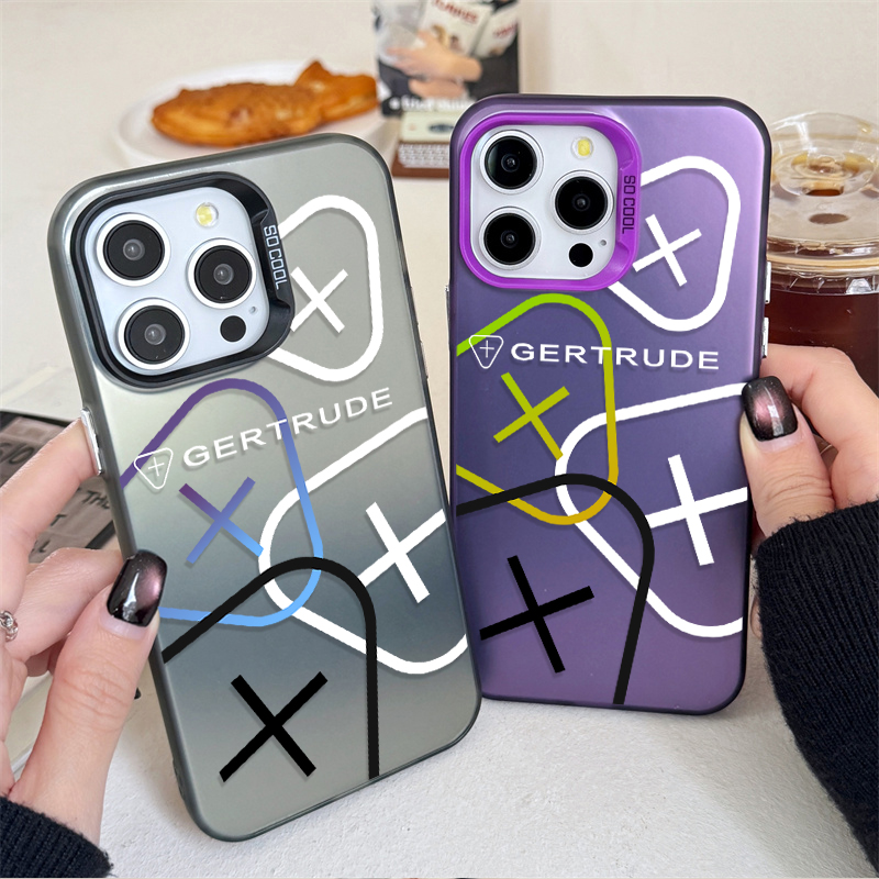 Matte Hard Pc Back Case - Модный жесткий чехол для телефона G-Gertrudes