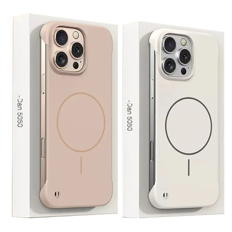 Ultra Thin Frameless Phone Cover - Ультратонкий безрамочный защитный чехол для iPhone