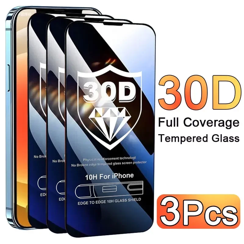 Screen Protectors - 3 шт. защитных стекол для телефона