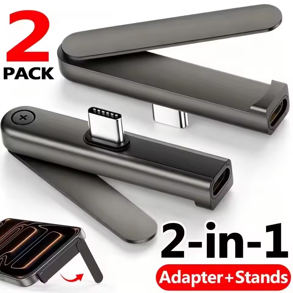Phone Stands - 2/1 шт. Портативный складной адаптер USB-C
