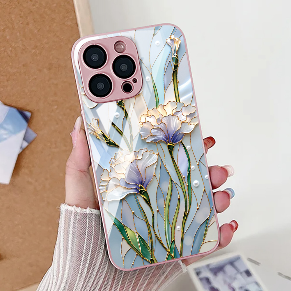 Screen Protectors - Чехол для телефона с цветком лотоса