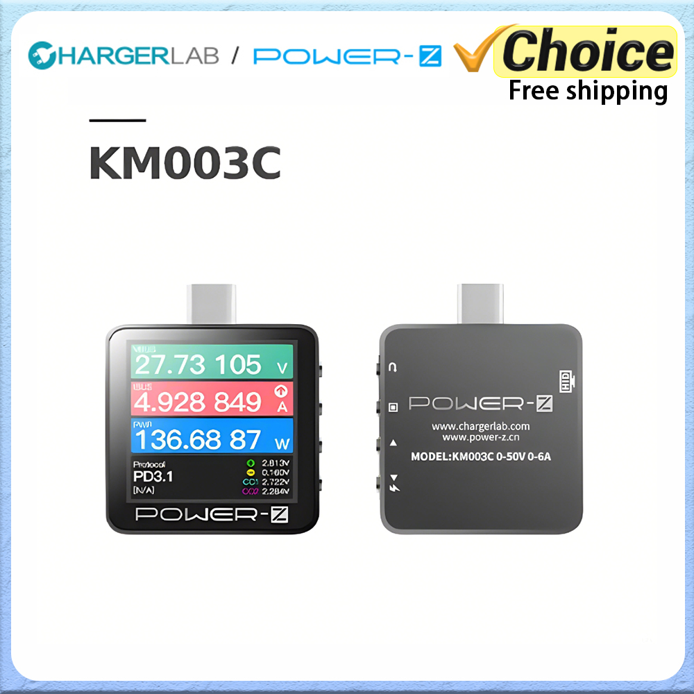 Power-Z KM003C Портативный тес – обзор и цена Power Banks
