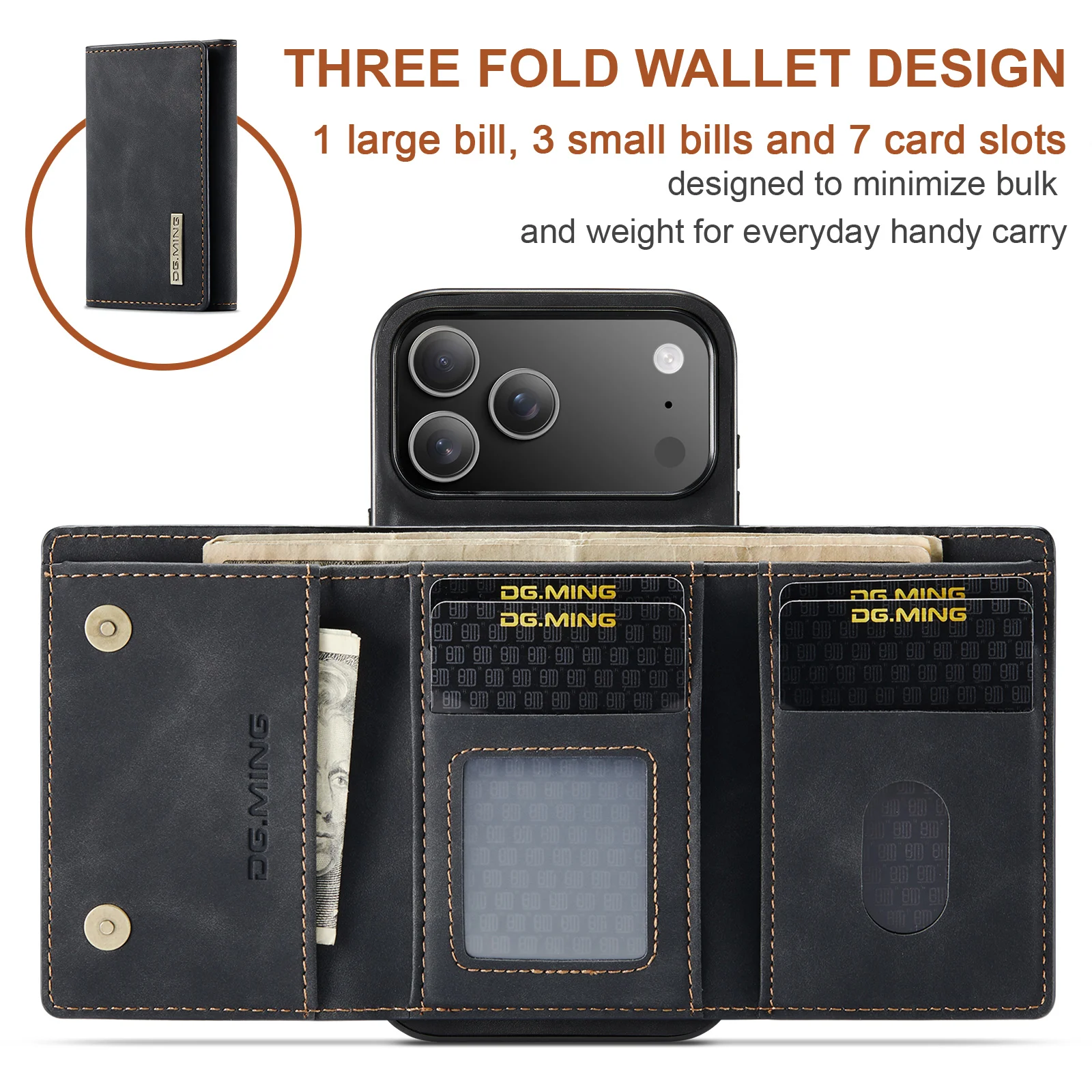 Для нового IPhone 17 Pro Max A – обзор и цена Leather Wallet Card Holder Phone Cover