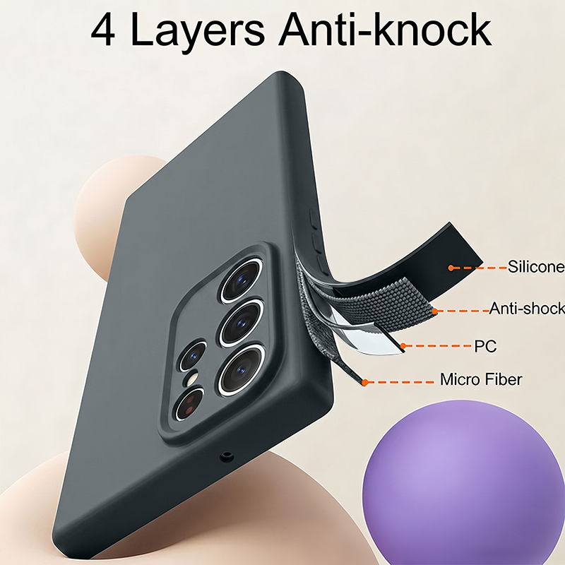 Мягкий жидкий силиконовый чехо – обзор и цена Liquid Silicone Magnetic Phone Case