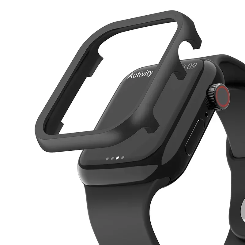 Для iWatch SE Series 10 9 8 7  – обзор и цена Metal Bumper Aluminum Frame Case