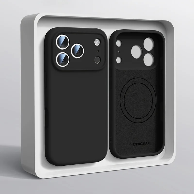 Магнитный оригинальный чехол и – обзор и цена Liquid Silicone Magnetic Phone Case