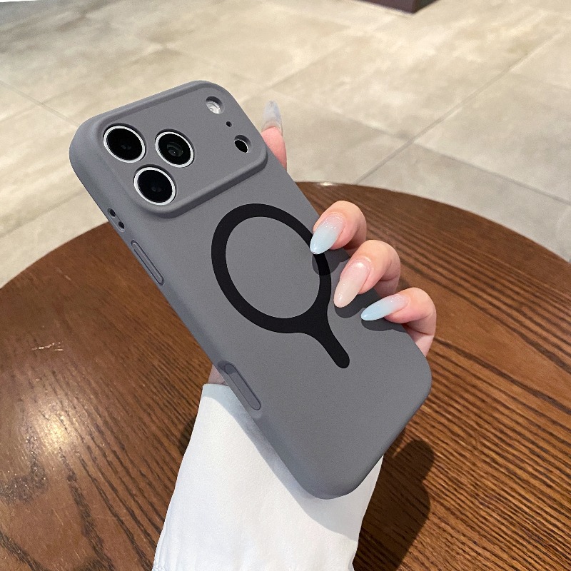 Роскошный гладкий жидкий силик – обзор и цена Liquid Silicone Magnetic Phone Case