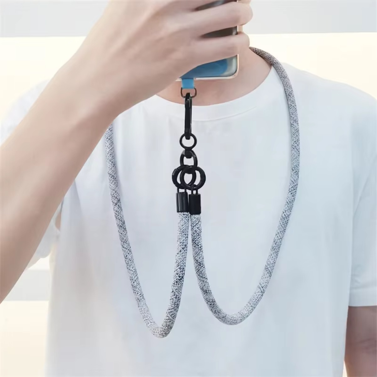 Универсальный смелый длинный с – обзор и цена Crossbody Lanyard Neck Strap Case