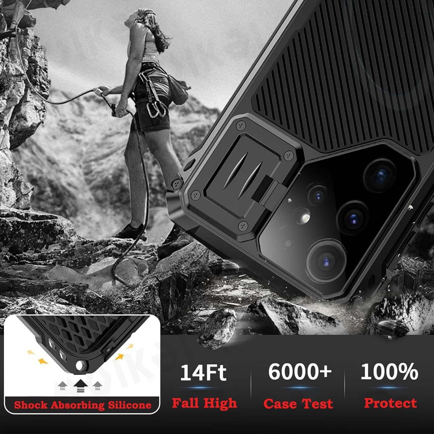 Чехол для Samsung Galaxy S24 U – обзор и цена Heavy Duty 360 Full Body Protective Case