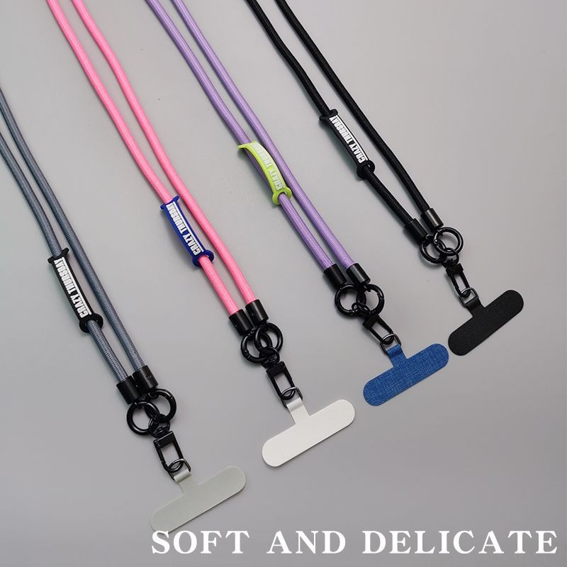 Длинный однотонный ремешок-шну – обзор и цена Crossbody Lanyard Neck Strap Case
