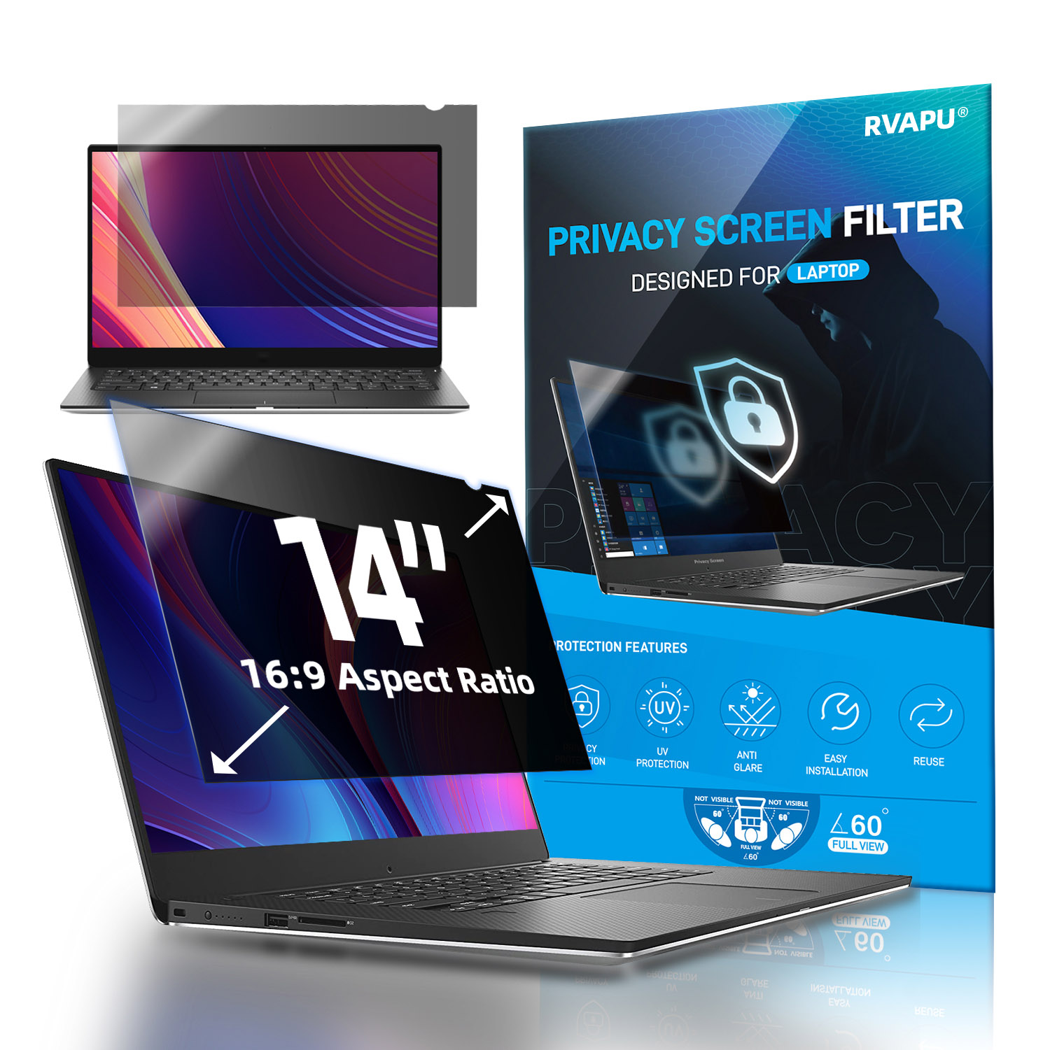 Для ноутбука 14-дюймовая съемн – обзор и цена Matte Anti Glare Screen Protector