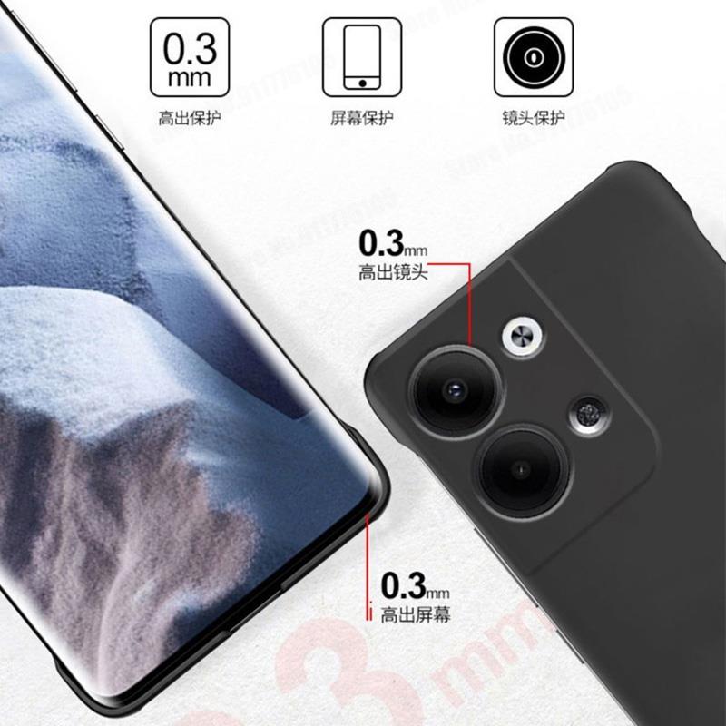 Матовый безрамный чехол ярких  – обзор и цена Ultra Thin Frameless Phone Cover