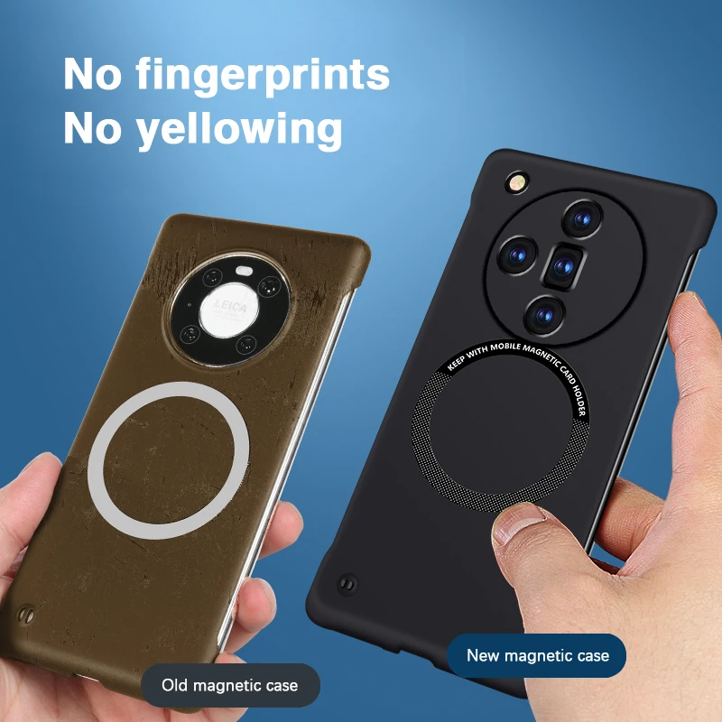 Ультратонкие магнитные чехлы д – обзор и цена Ultra Thin Frameless Phone Cover